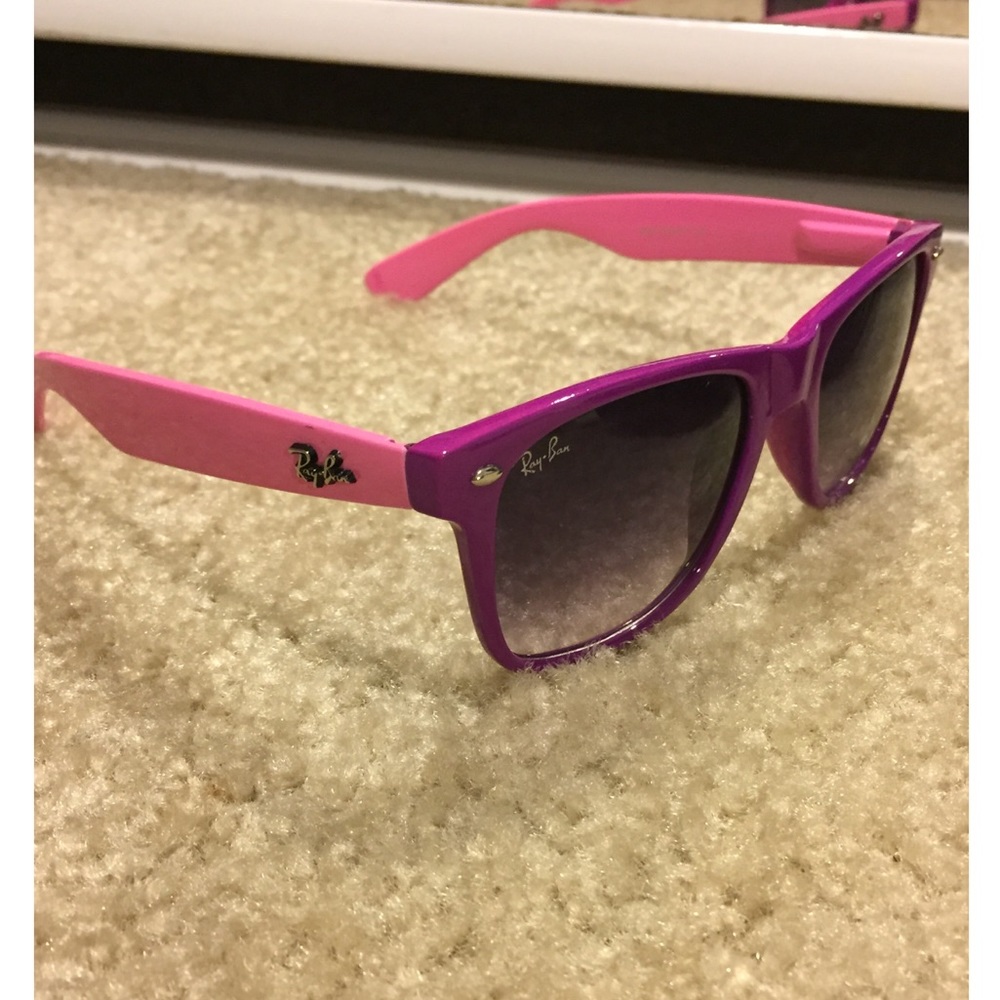 Ray Bans Wayfarer Pink and Purple